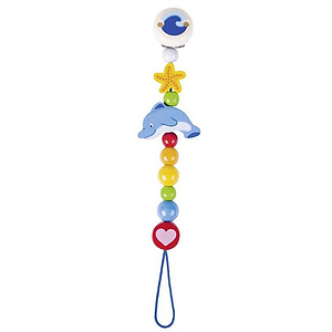 Babys Welt - Schnullerkette Delfin