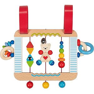 Babys Welt - H�ngespielzeug Activity-Board - Herzb�r