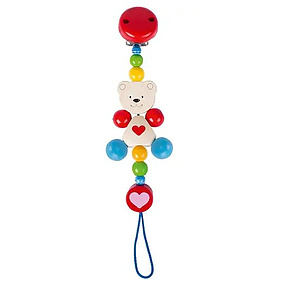 Babys Welt - Schnullerkette Herzb�r