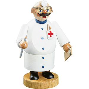 R�ucherfigur-Arzt, 14cm