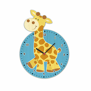 Wanduhr - Giraffe
