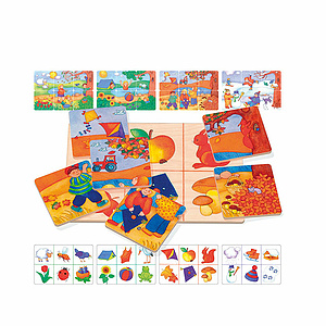 Lotto-Puzzle 4 Jahreszeiten