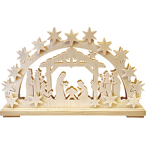 Schwibbogen klein, Geburt Christi