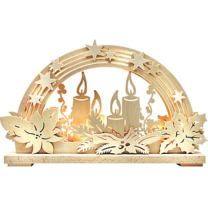 Schwibbogen kl., Lichterschein