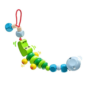 Babys Welt - Crocolini Schnullerkette von Selecta