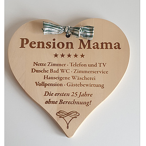 Holzherz zum h�ngen 