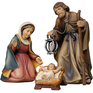 Bethlehem-Krippe - heilige Familie color