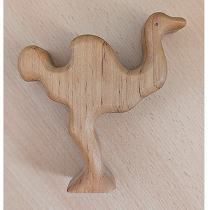 Greifling Vogelstrau�, 11x11cm