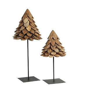 Holzbaum Teak unfinish