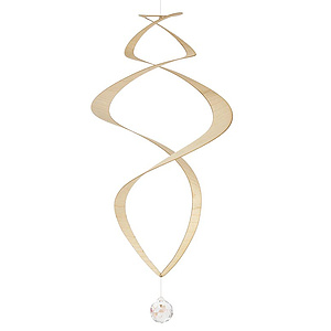 Furnierspirale mit Kristall Typ 2