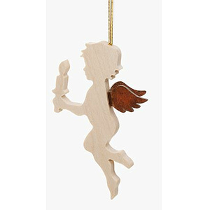 Ahornengel mit Kerze, 7,5 cm